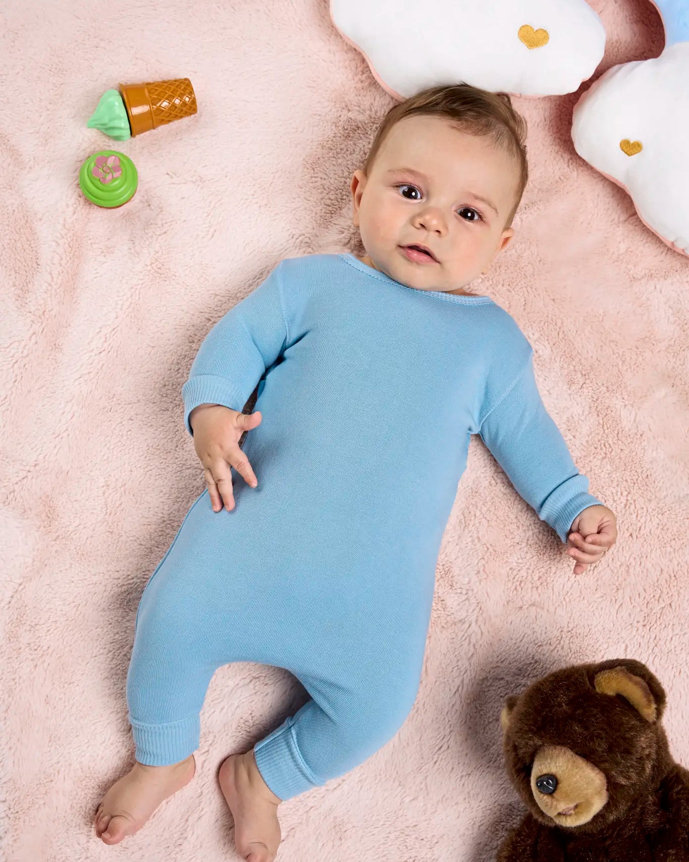 all-groups Kids' Baby Playsuit Long Sleeve