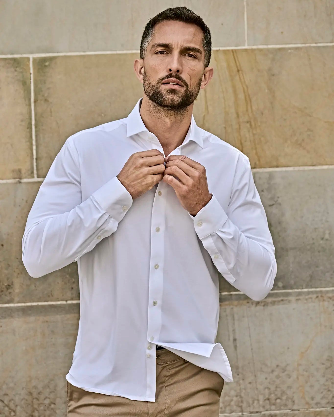 all-groups Men's Active Stretch Shirt