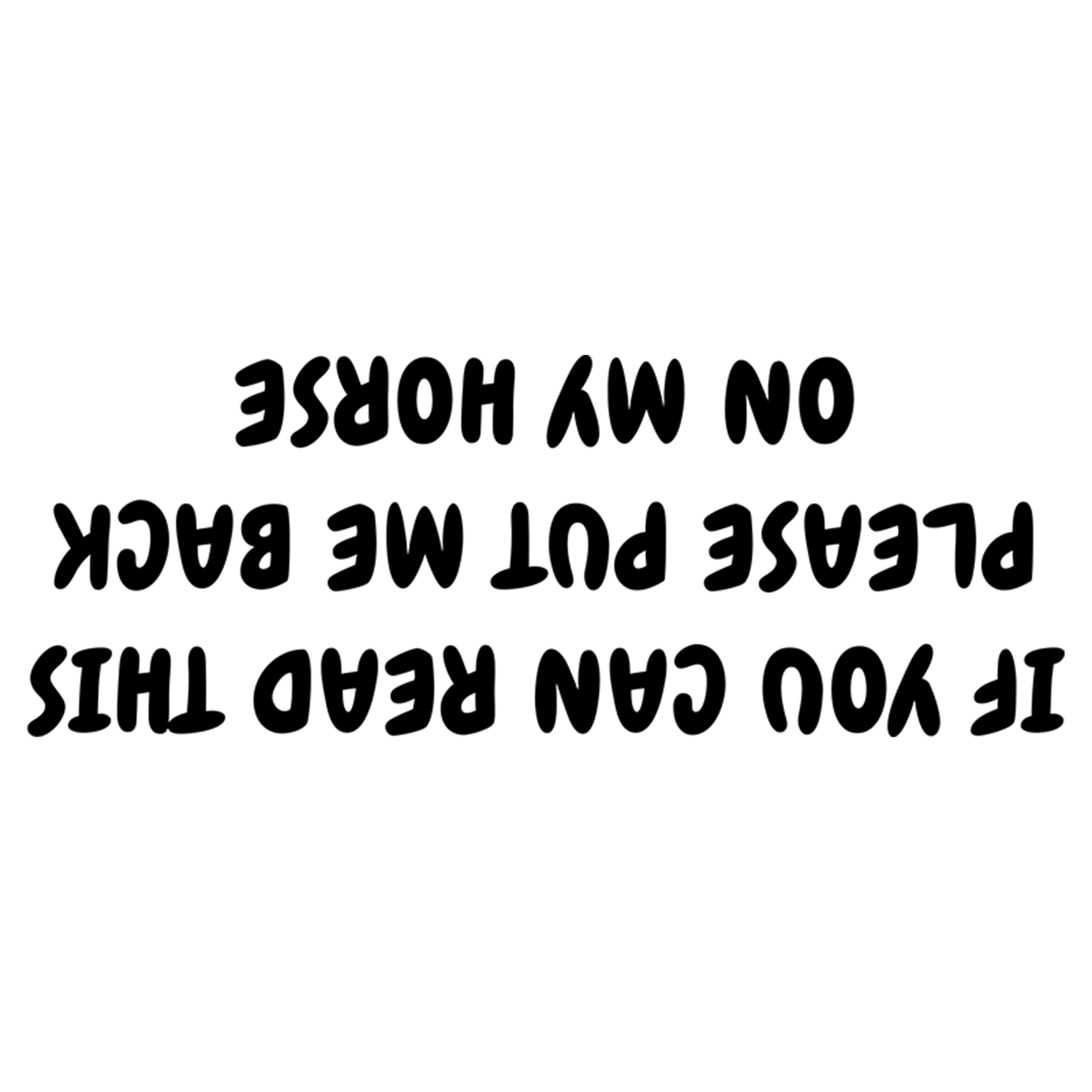 If you can read