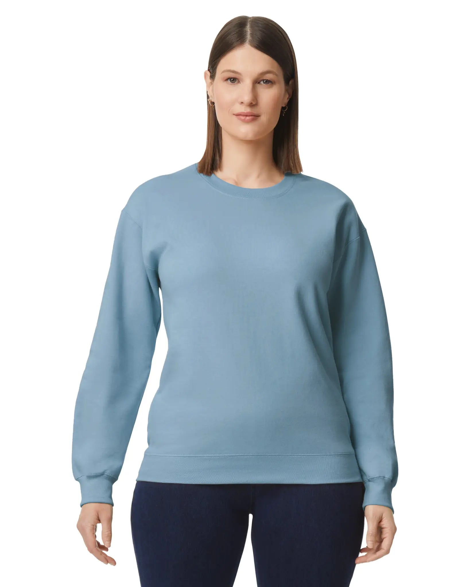 all-groups Unisex Softstyle Midweight Fleece Adult Crewneck Sweatshirt