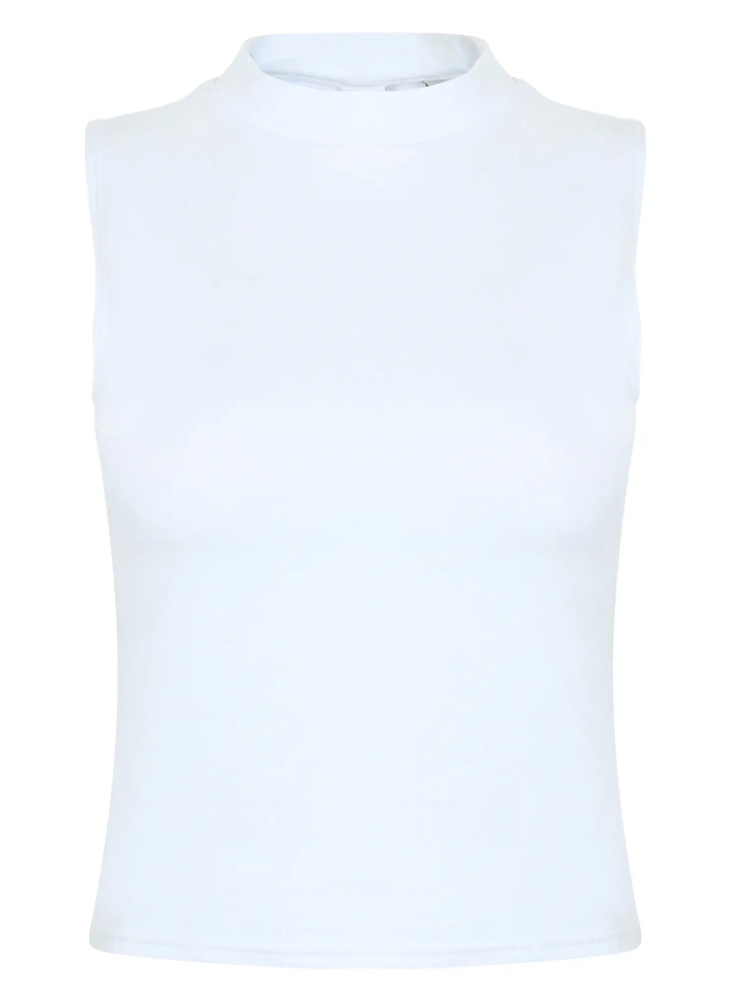 all-groups Women's High Neck Crop Vest